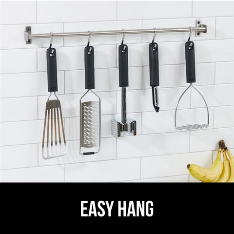 GORILLA GRIP BPA-free kitchen tool supports safe contact with foods.