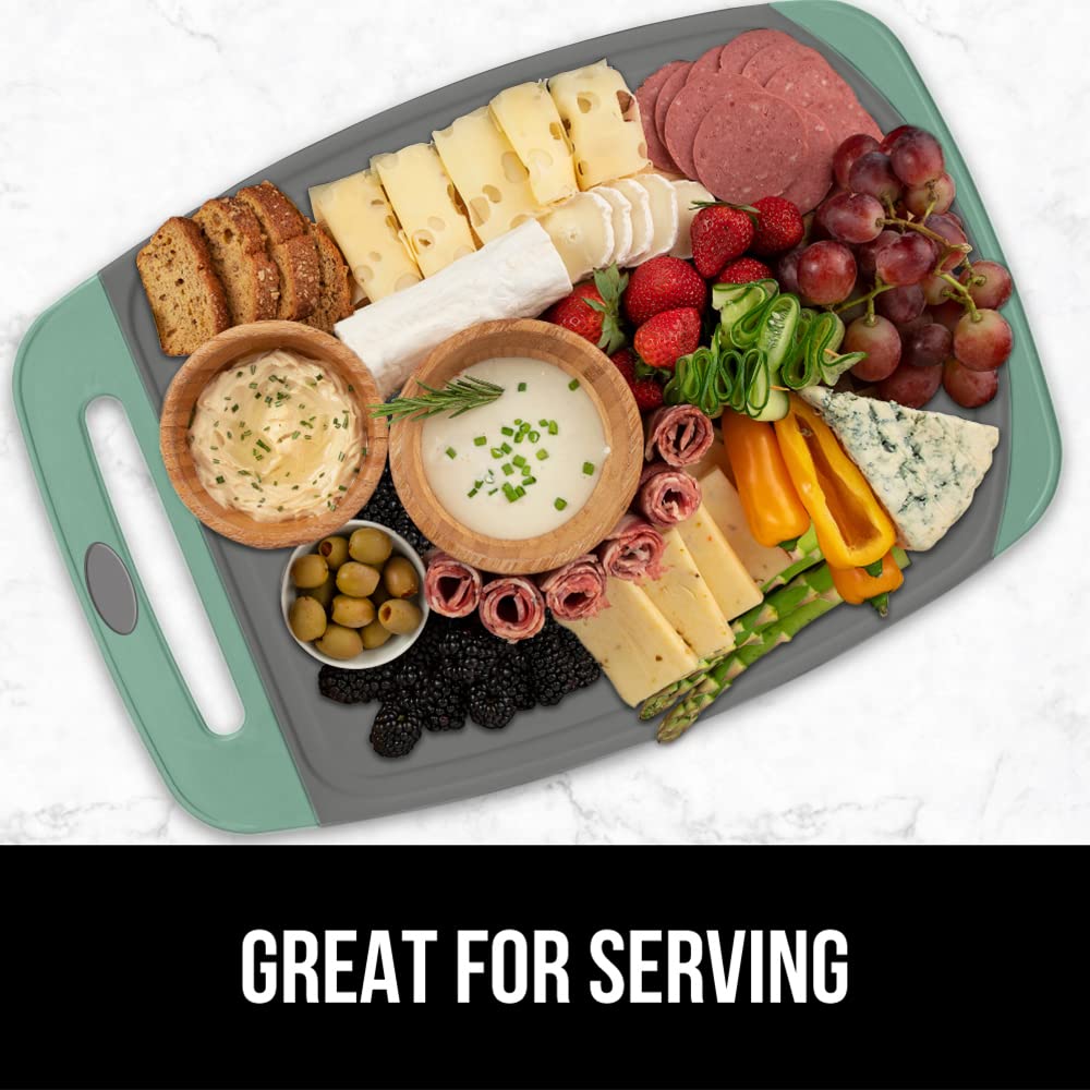 GORILLA GRIP charcuterie-ready board layout for entertaining.