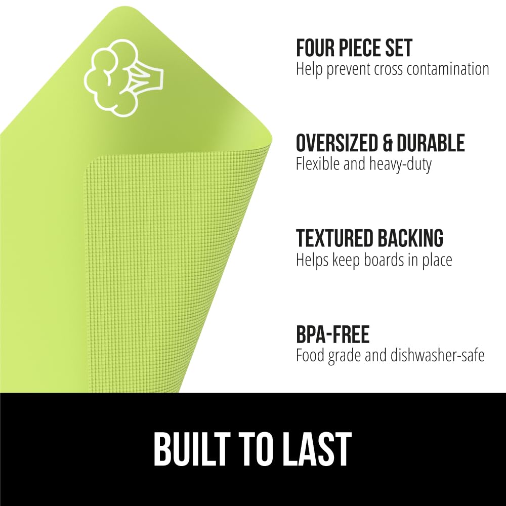GORILLA GRIP icon-labeled boards for meat to prevent cross-contamination during prep