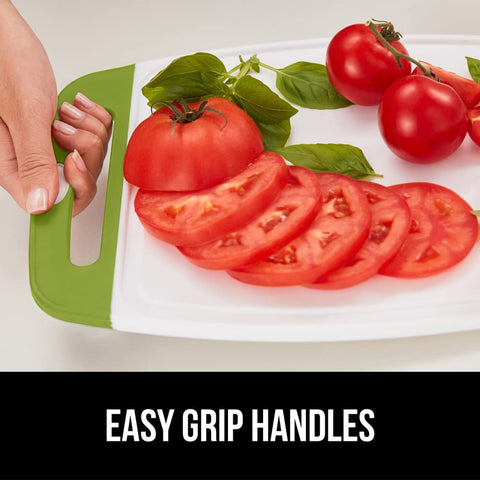 GORILLA GRIP cutting-board large 16x11-2 highlights extra-large surface for bulk prep.