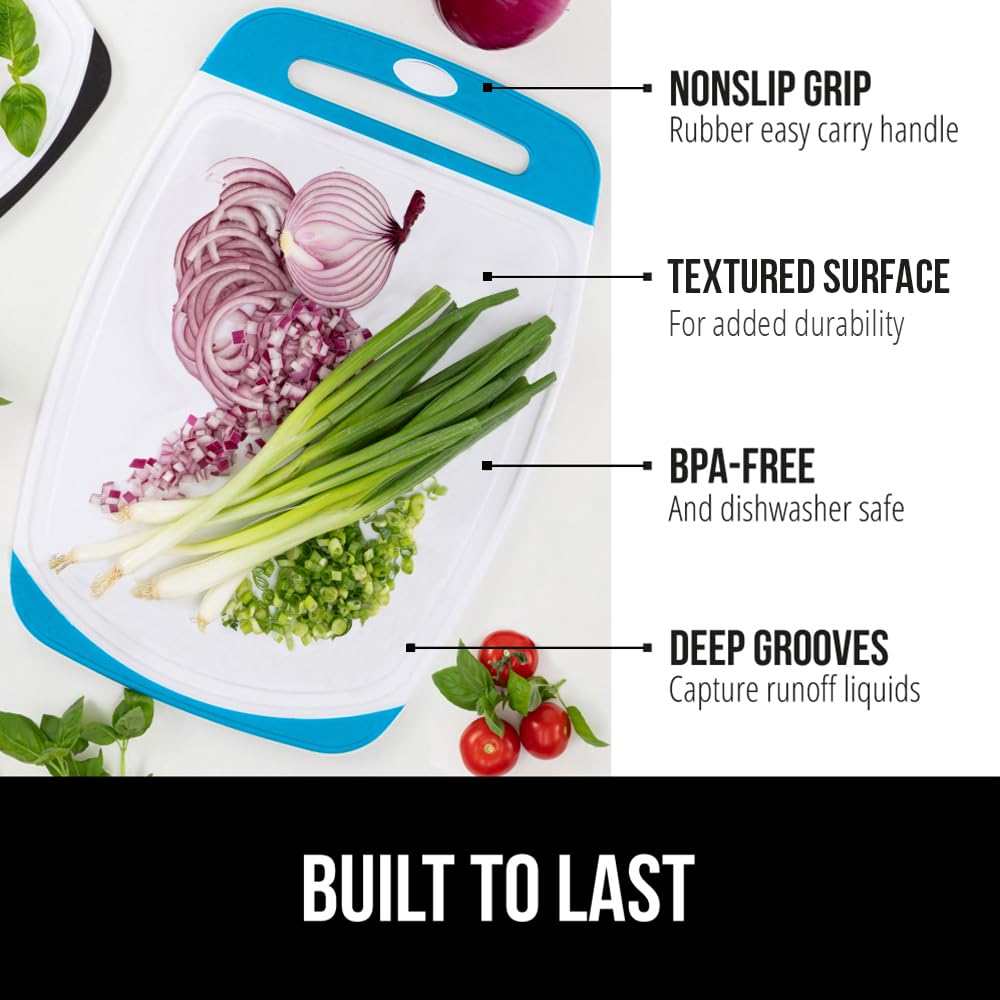 GORILLA GRIP Aqua medium board provides stable prep surface