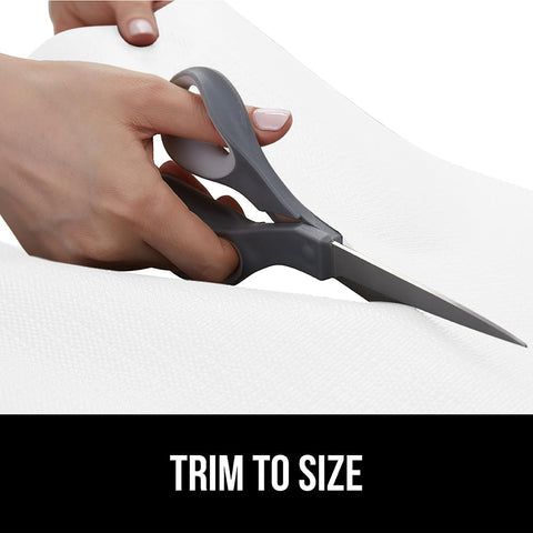 Gorilla Grip DripGuard closet liner helps organize shelves.