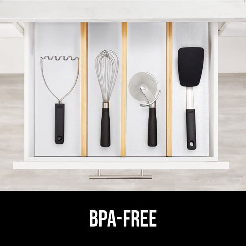 Gorilla Grip DripGuard kitchen liner offers durable protection against spills.