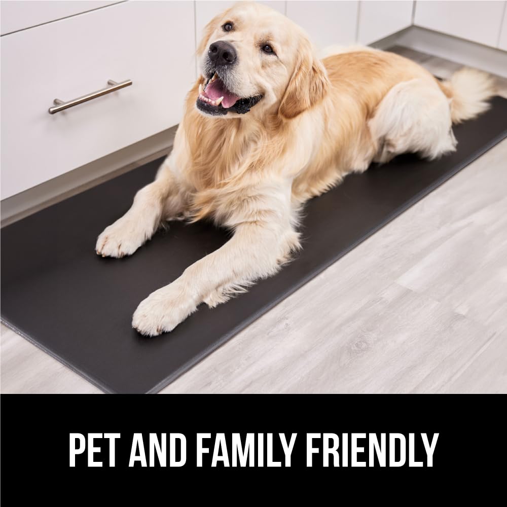 GORILLA GRIP durable waterproof surface resists stains in busy homes.