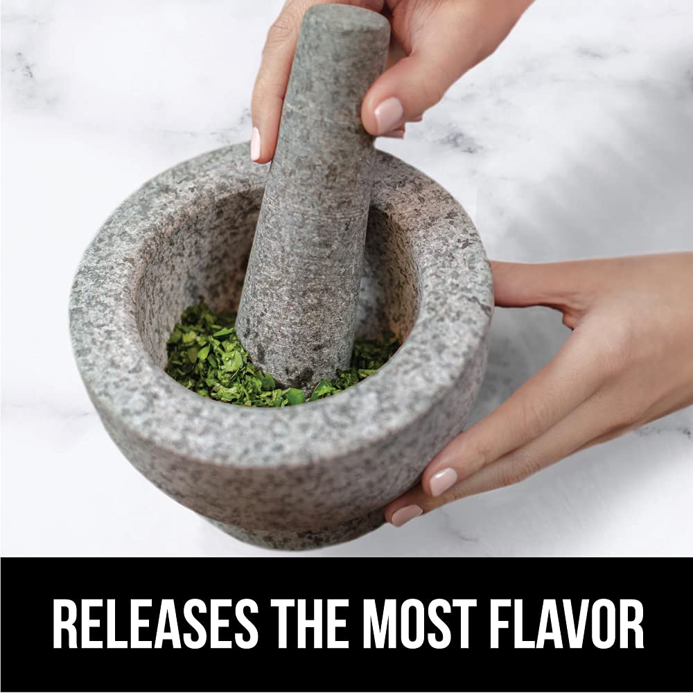 Gorilla Grip guacamole and dips prep with smooth grinding