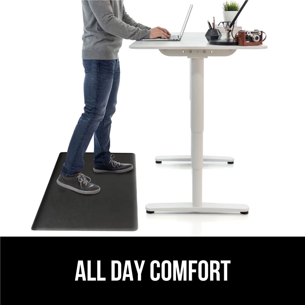 GORILLA GRIP half-inch foam core cushions feet and reduces fatigue during tasks.