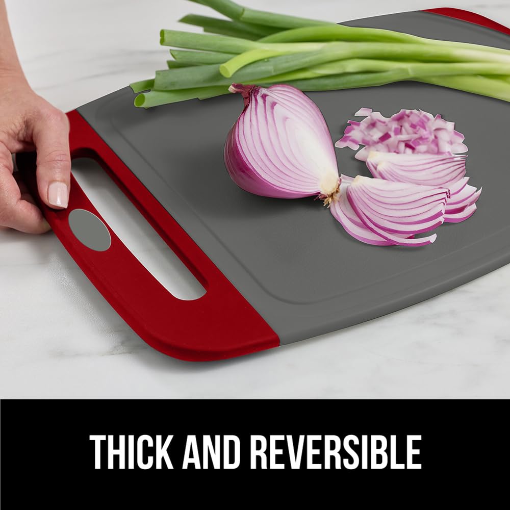 Medium Gorilla Grip board measures 13.8 by 9.6 inches for everyday tasks.