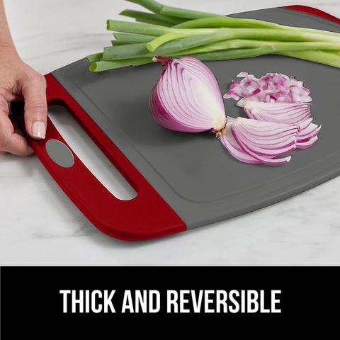 Medium Gorilla Grip board measures 13.8 by 9.6 inches for everyday tasks.