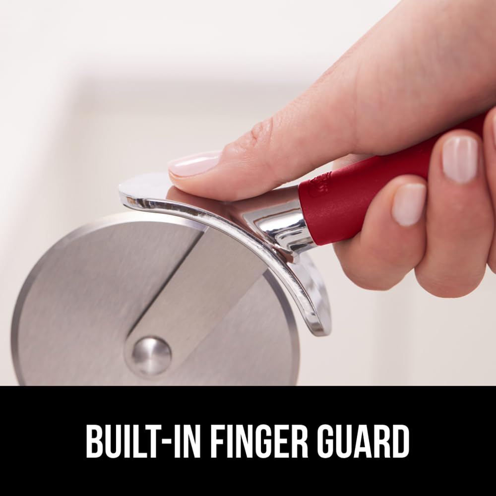 GORILLA GRIP rust-resistant stainless steel blade close-up