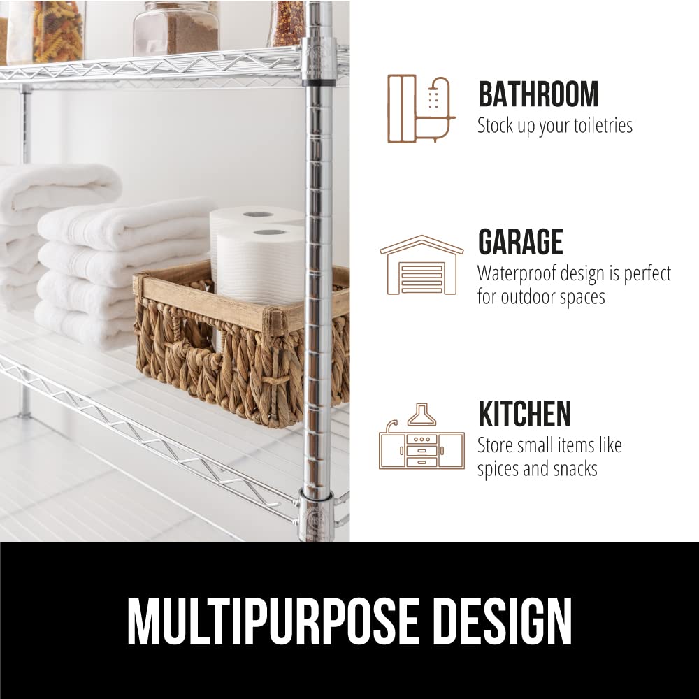Gorilla Grip ShelfGuard pantry organization for easy visibility