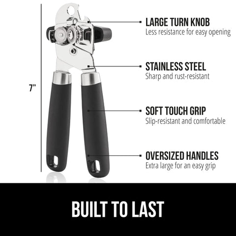GORILLA GRIP soft touch grips provide cushioned comfort during use.