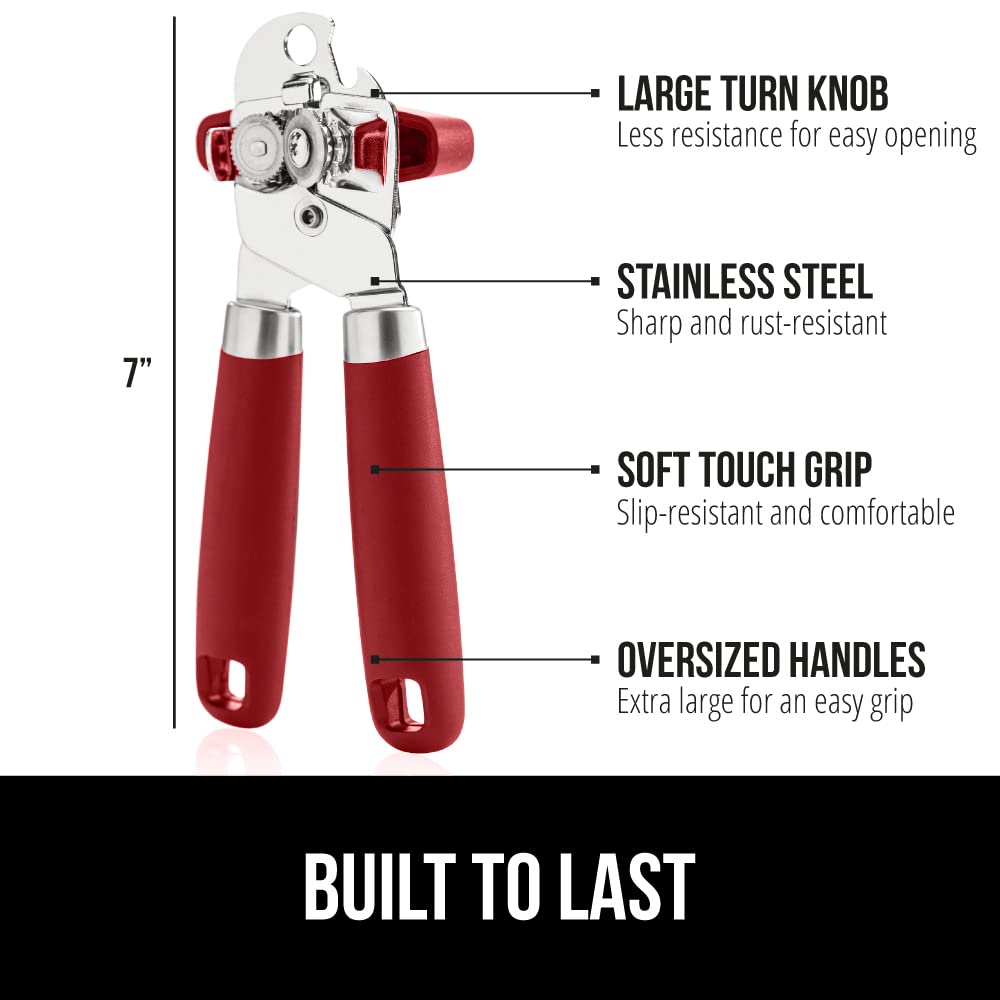 GORILLA GRIP stainless steel cutting wheel close up shows sharp edge