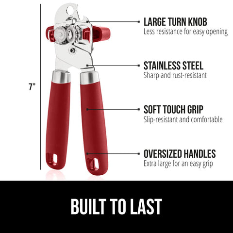 GORILLA GRIP stainless steel cutting wheel close up shows sharp edge