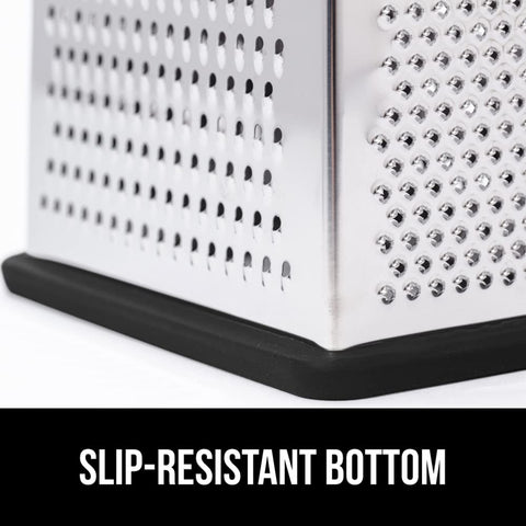 Gorilla Grip XL dishwasher-safe design simplifies cleanup after cooking.