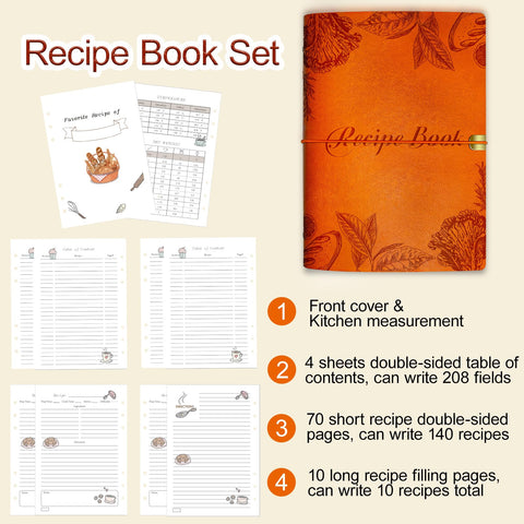 GoShambar inside layout with short and long pages for flexible notes.