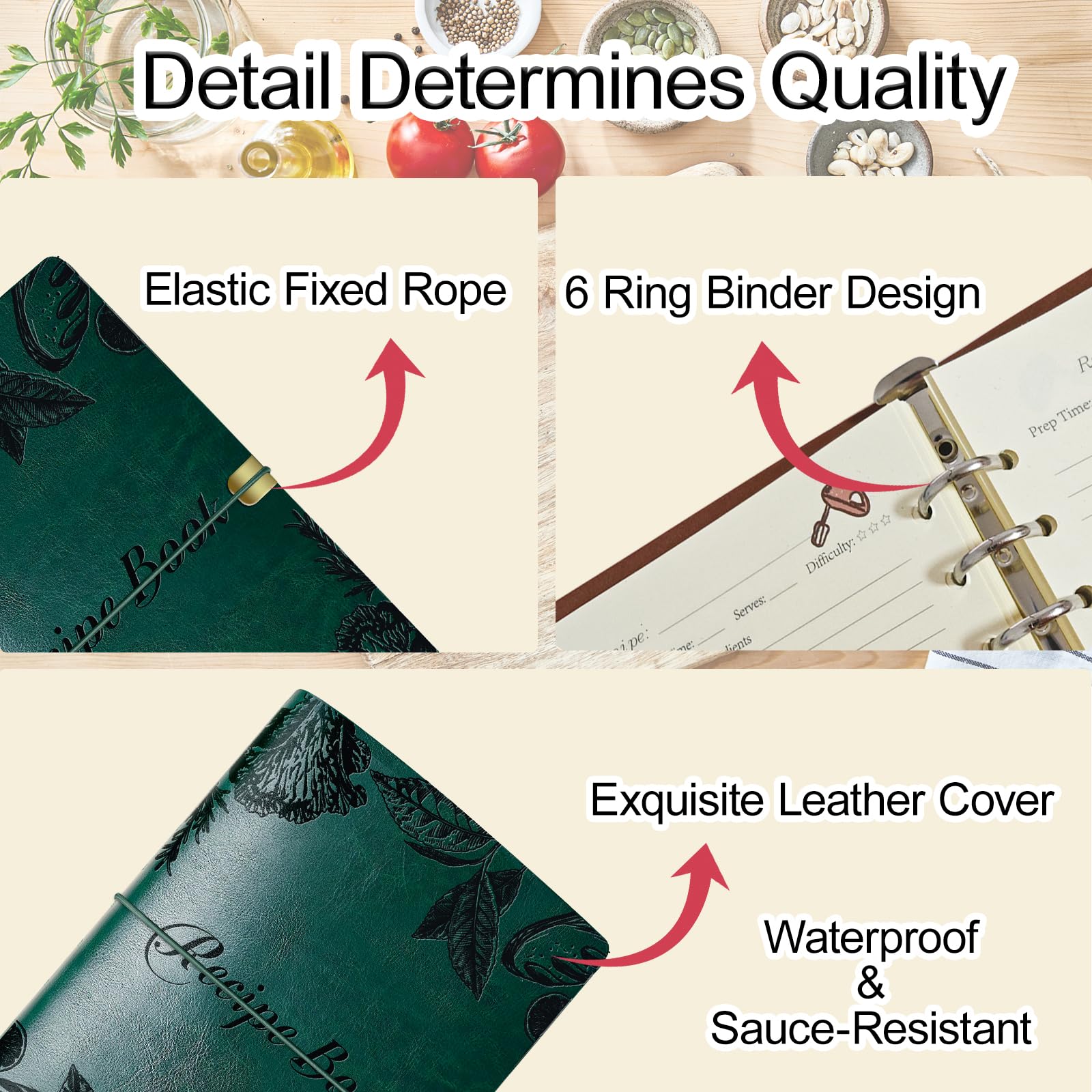 GoShambar long recipe pages accommodate detailed steps without crowding.