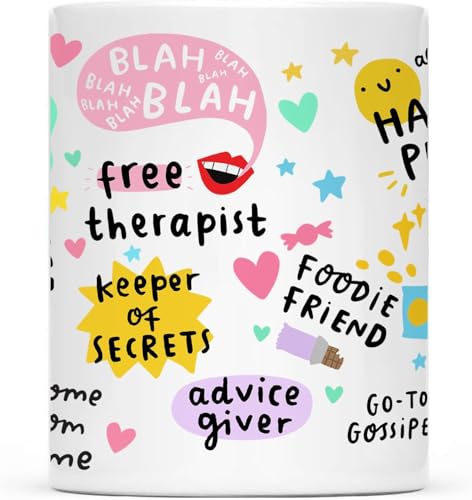 Gossby Bestie mug held in hand shows comfortable grip for daily use