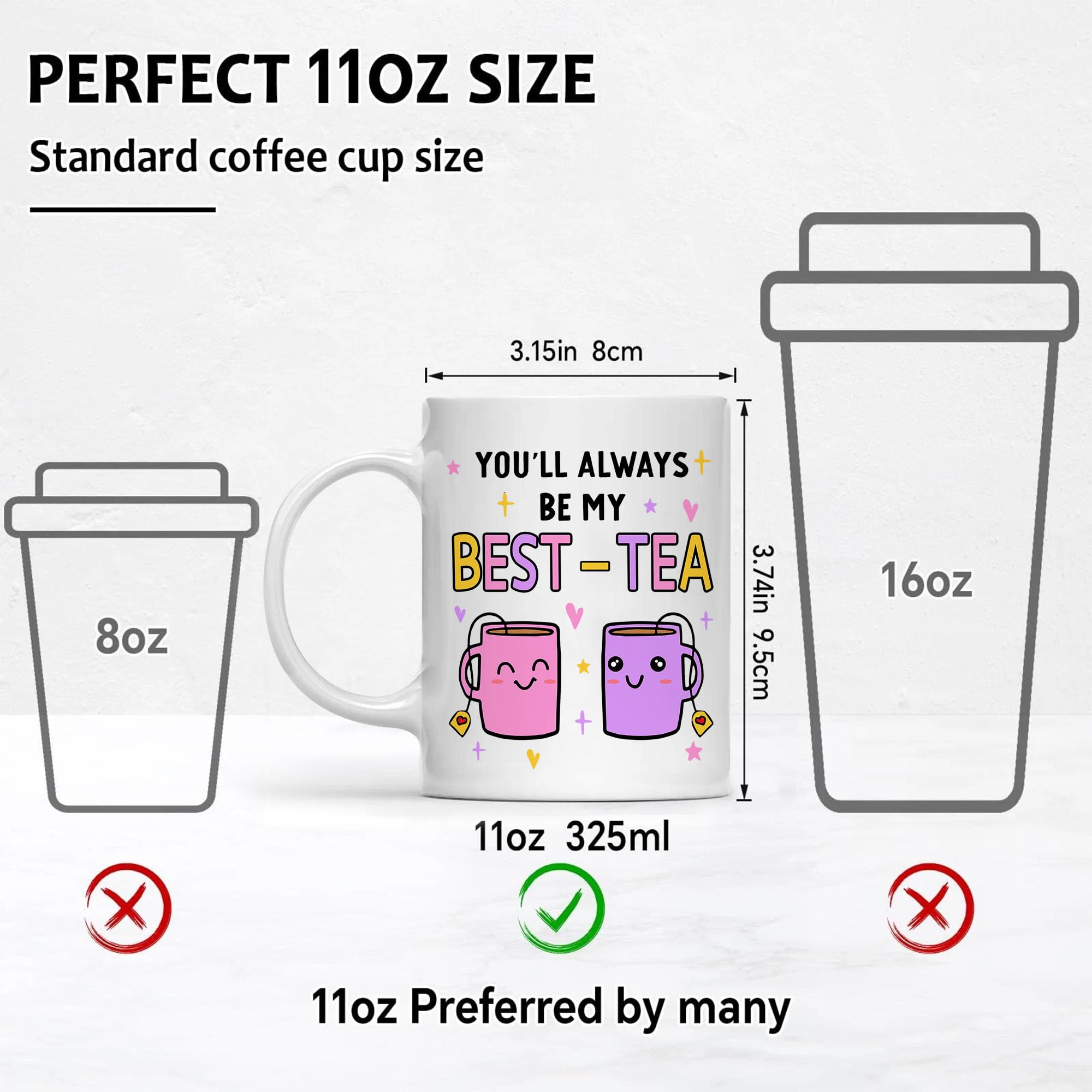 Gossby Friend Coffee Mug dishwasher-safe icon indicating easy cleaning