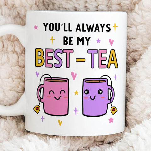 Gossby Friend Coffee Mug gift-ready display for celebratory moments