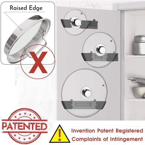 Gosuny BPA-free plastic lid holder is durable and easy to clean.