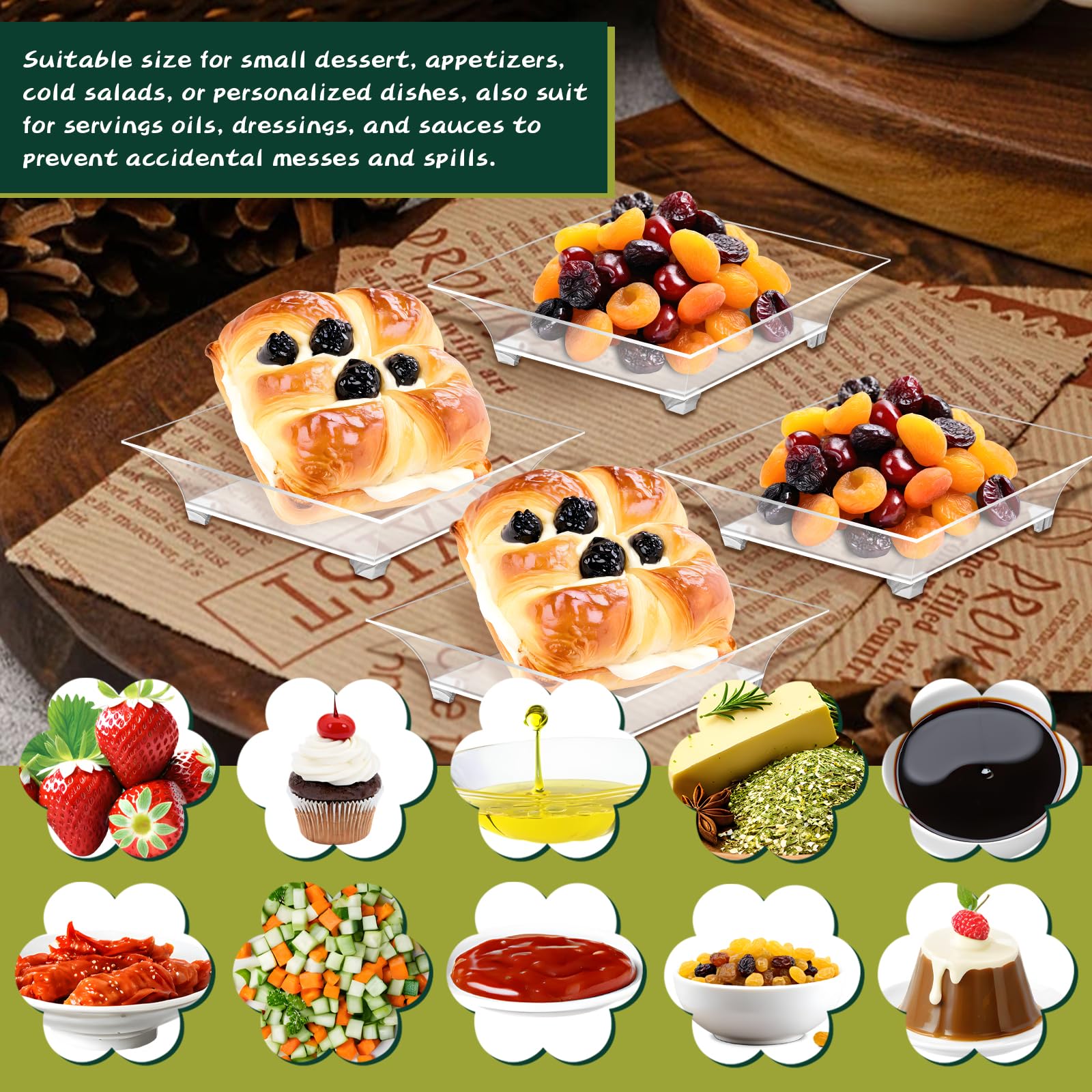 GothaBach elegant serving plates for events provide a refined touch to menus.