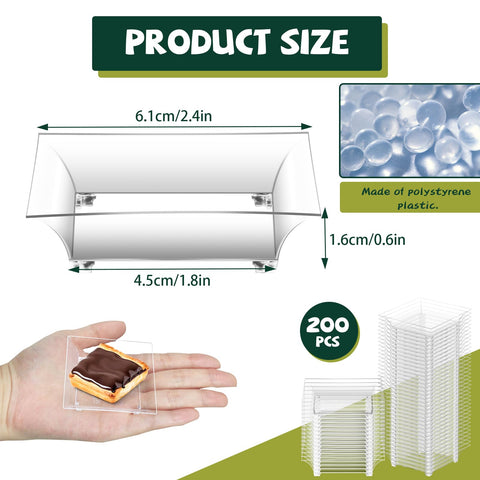 GothaBach mini plastic dish for sauces keeps oils tidy during tastings.