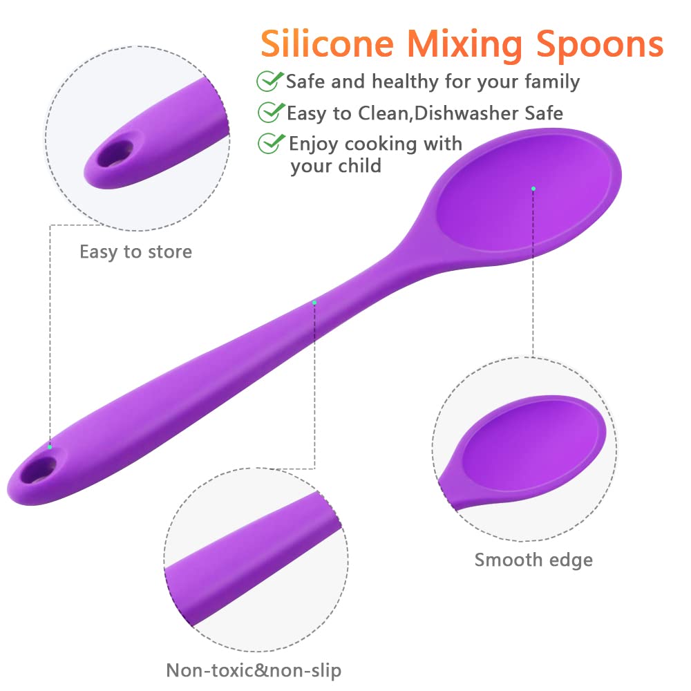 GothaBach one-piece handle design spoon for easy cleaning and residue prevention.