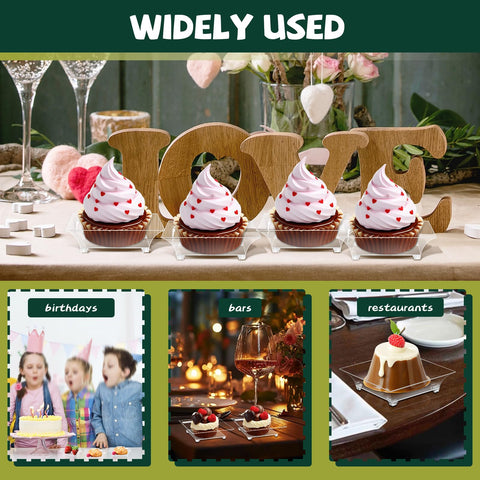 GothaBach wedding catering plates offer clean, disposable elegance for celebrations.