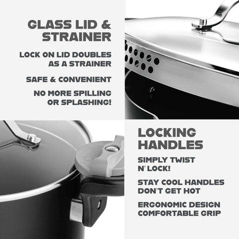 Gotham Steel ceramic nonstick coating for effortless food release
