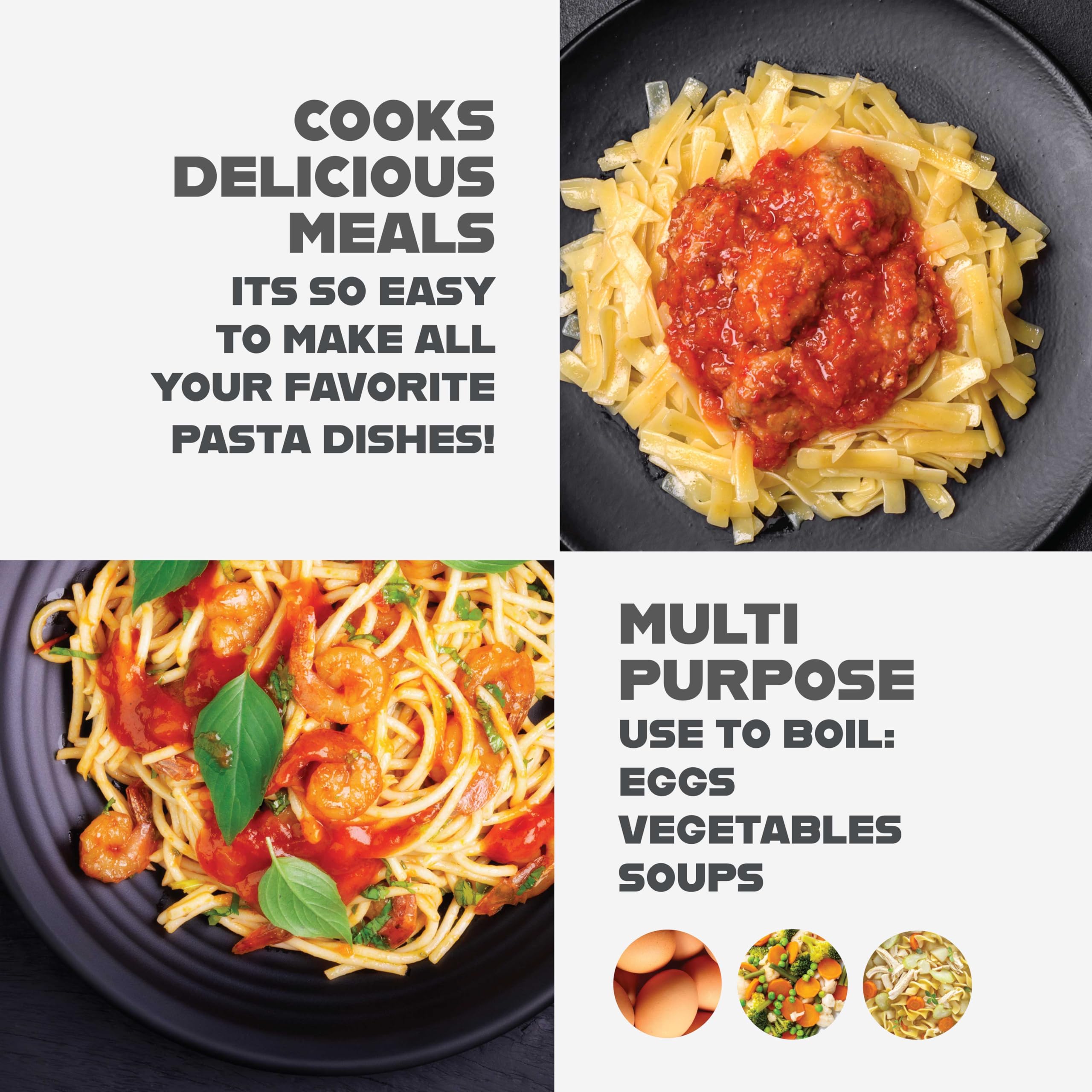Gotham Steel diamond reinforced coating resists wear and utensils