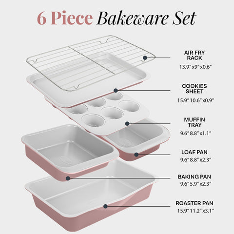 Gotham Steel XL cookie sheet with a large baking surface for cookies and roasts.