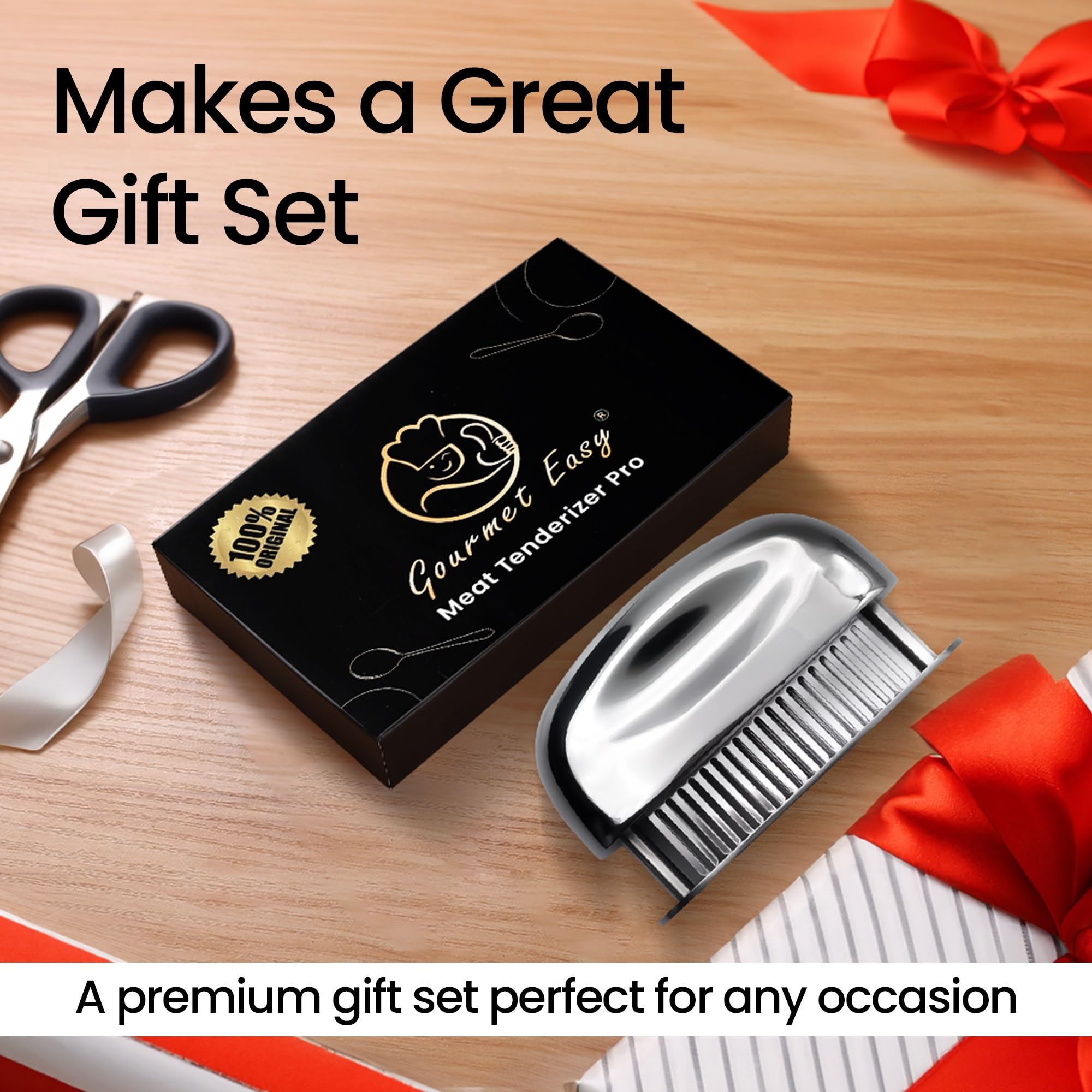 Gourmet Easy versatile kitchen tenderizer in action for BBQ and everyday meals