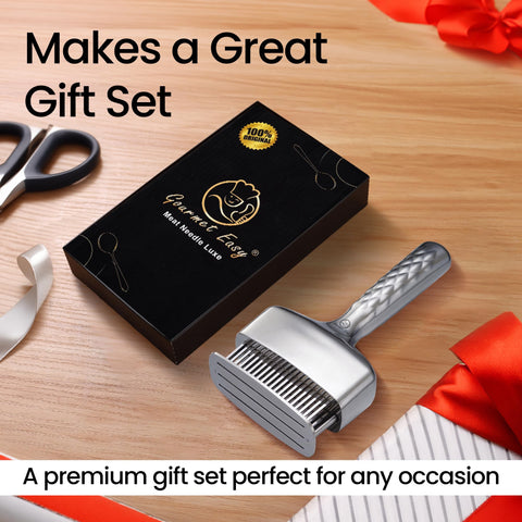 Gourmet Easy meat tenderizer enhances flavor with even, controlled tenderizing results.