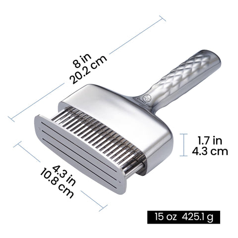 Gourmet Easy needle tool and hammer for reliable, no-assembly operation.