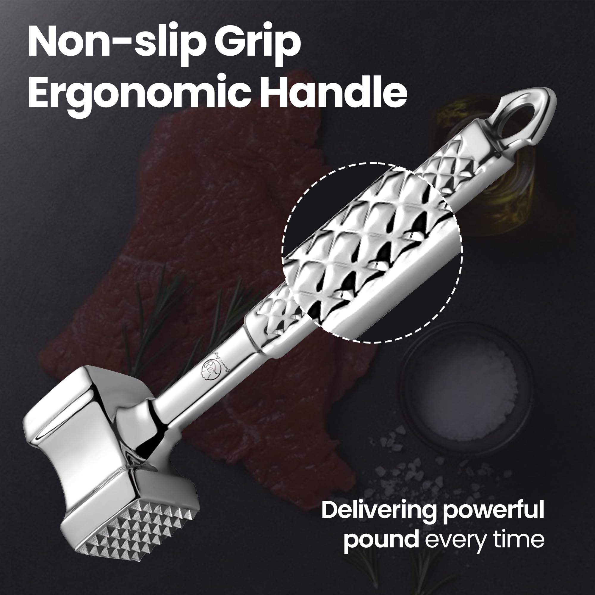 Gourmet Easy premium 304 stainless steel resists rust and wear