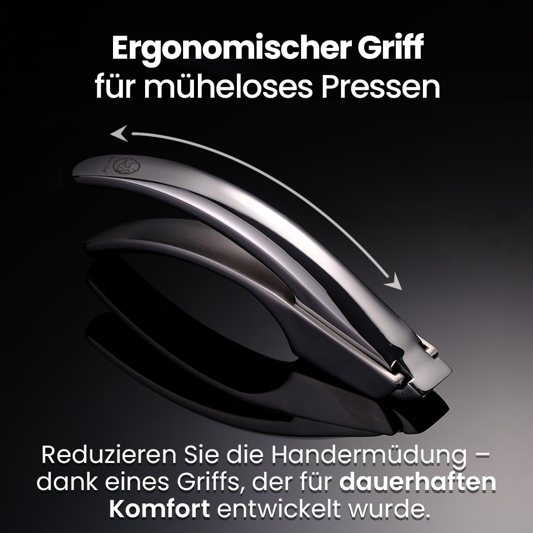 Gourmet Easy Premium Garlic Press designed for long lasting kitchen use