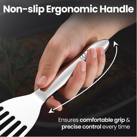 Gourmet Easy seamless one-piece design ensures hygienic, durable cooking tools.