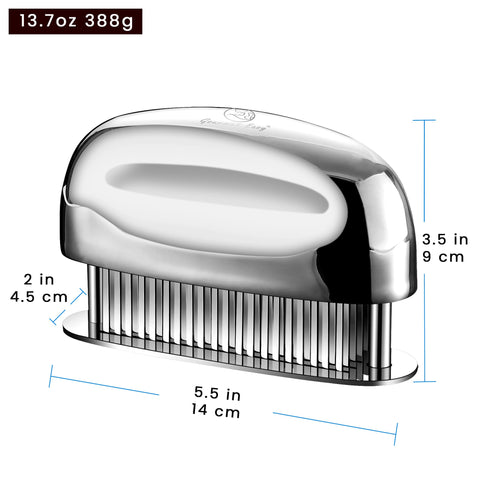 Gourmet Easy stainless steel build resists rust for lasting kitchen use