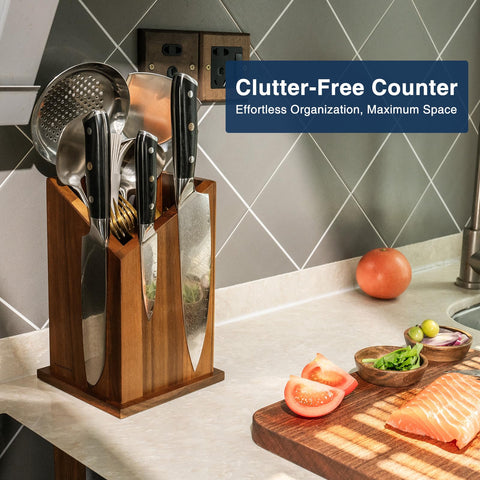 Gourmetop all-in-one utensil holder keeps tools organized and ready