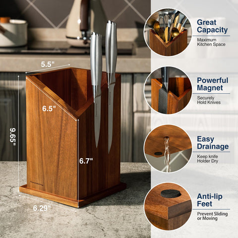 Gourmetop draining hole design helps keep tools dry after washing