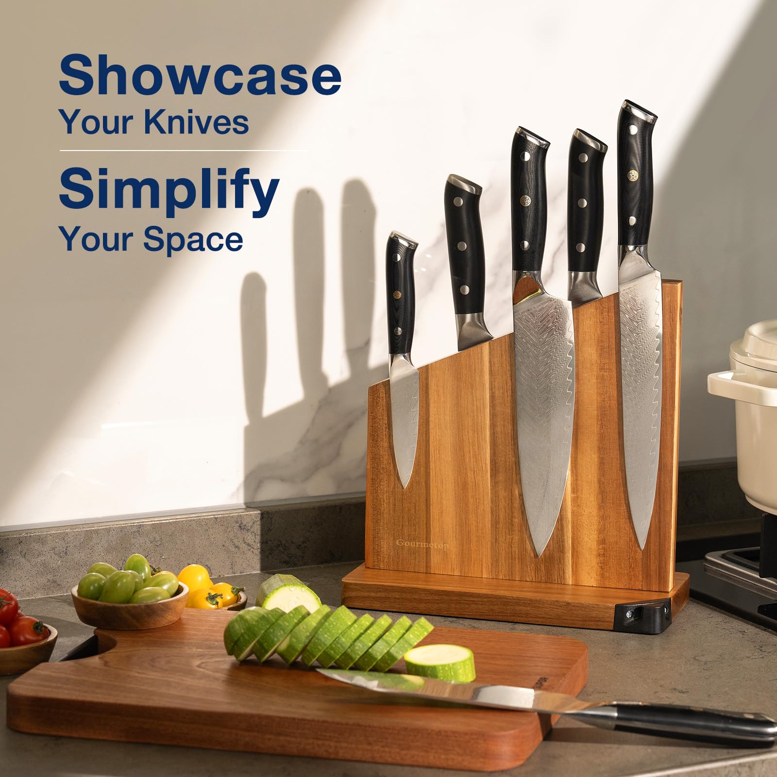 Gourmetop ready-to-use design ships assembled for immediate kitchen setup.