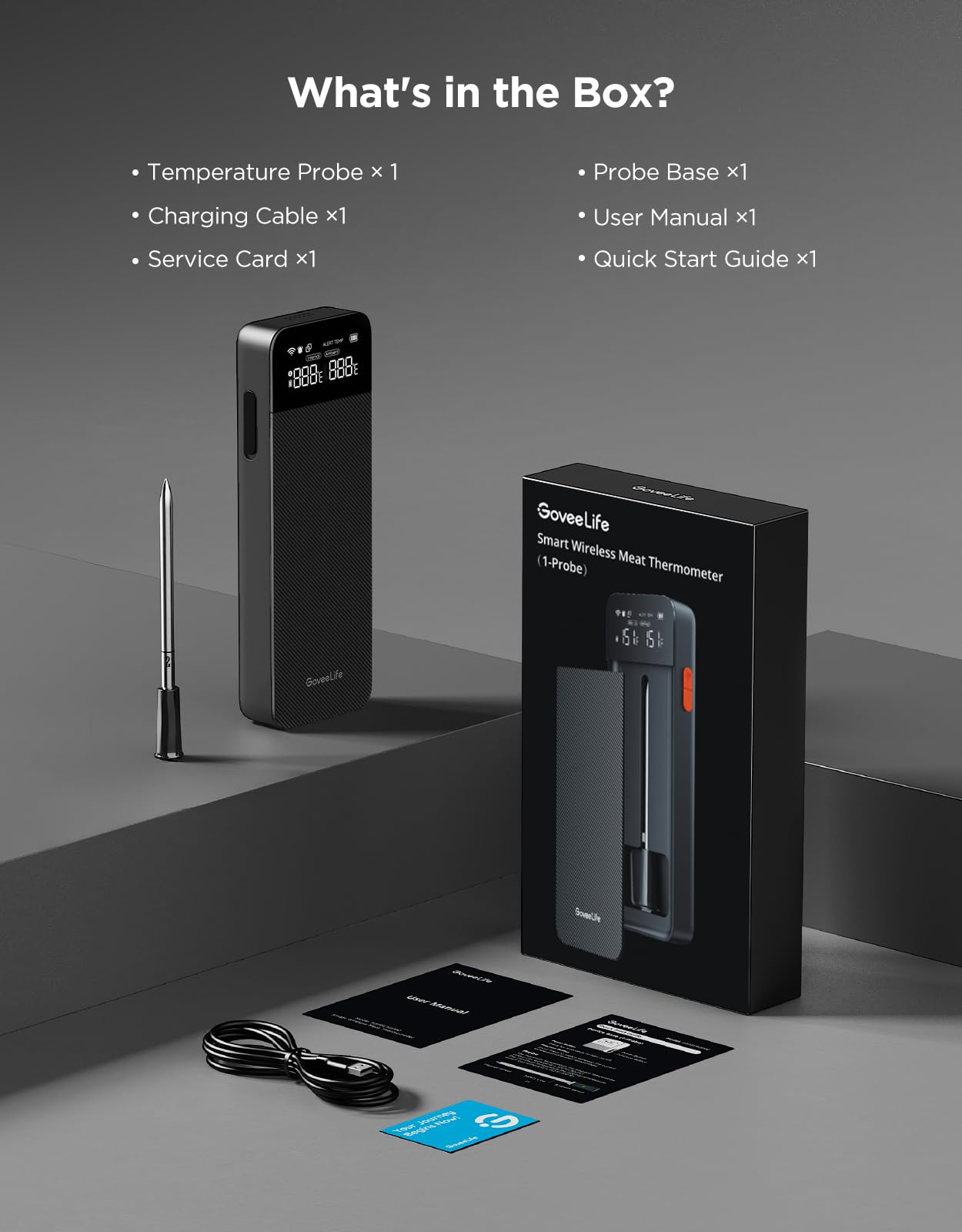 GoveeLife ambient sensor handles high-heat readings for ambient awareness.
