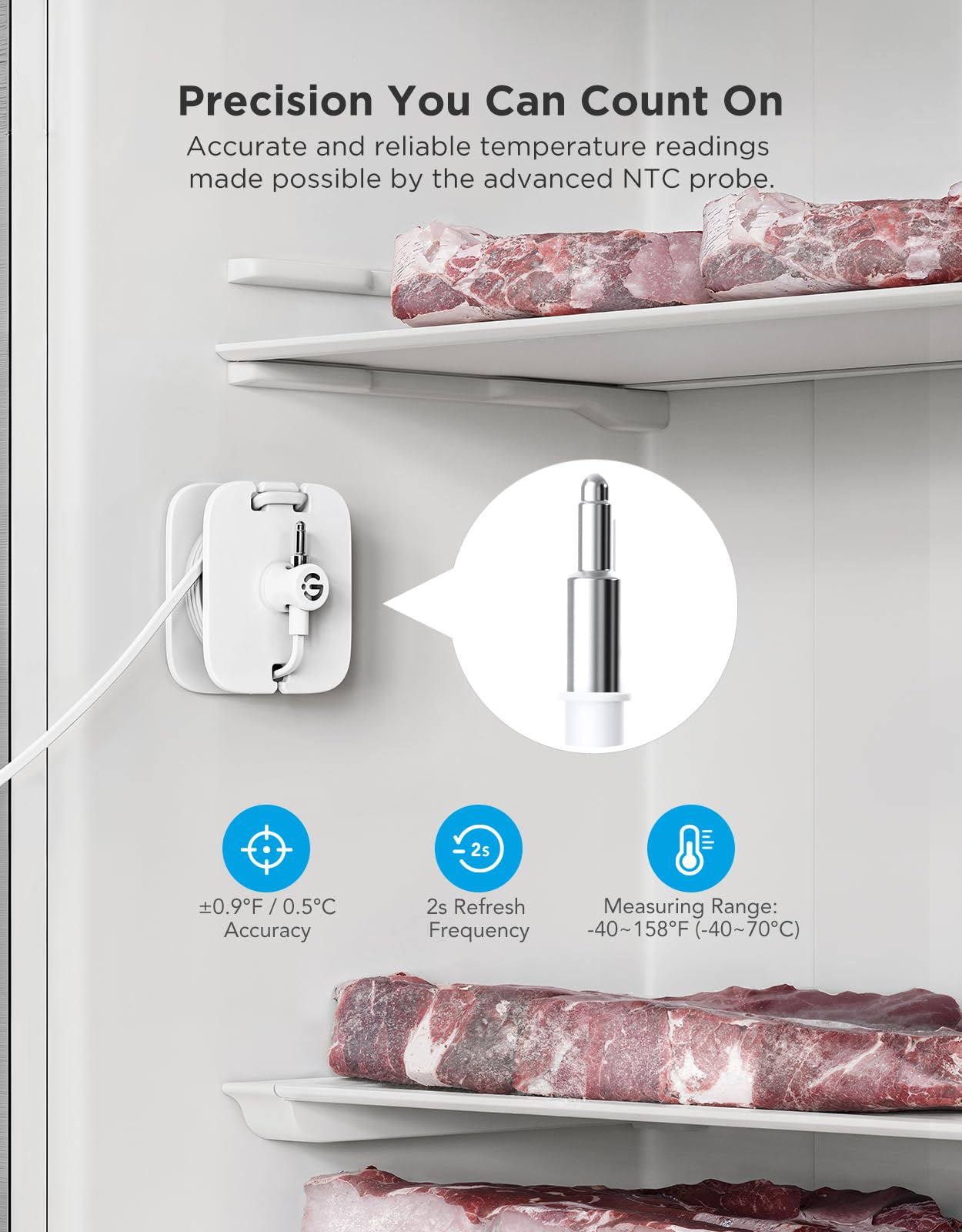 GoveeLife app notifications push temps to your device for proactive checks.