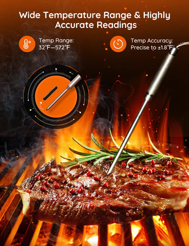 Govee thermometer suited for grill, smoker, oven use at home.