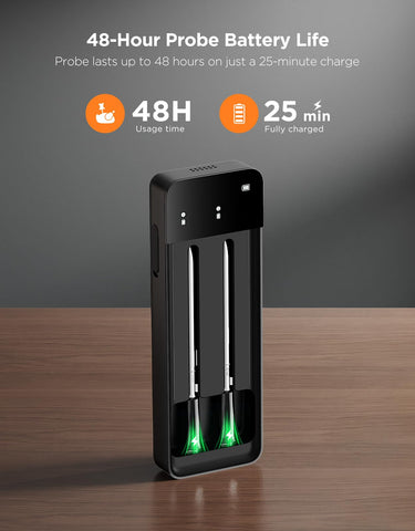 GoveeLife app control allows real-time alerts and presets for cooking.