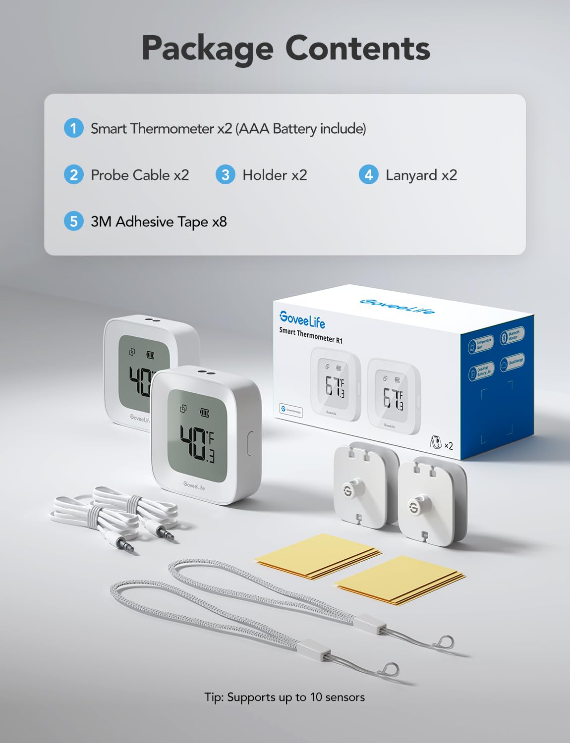 Low battery indicator helps schedule maintenance