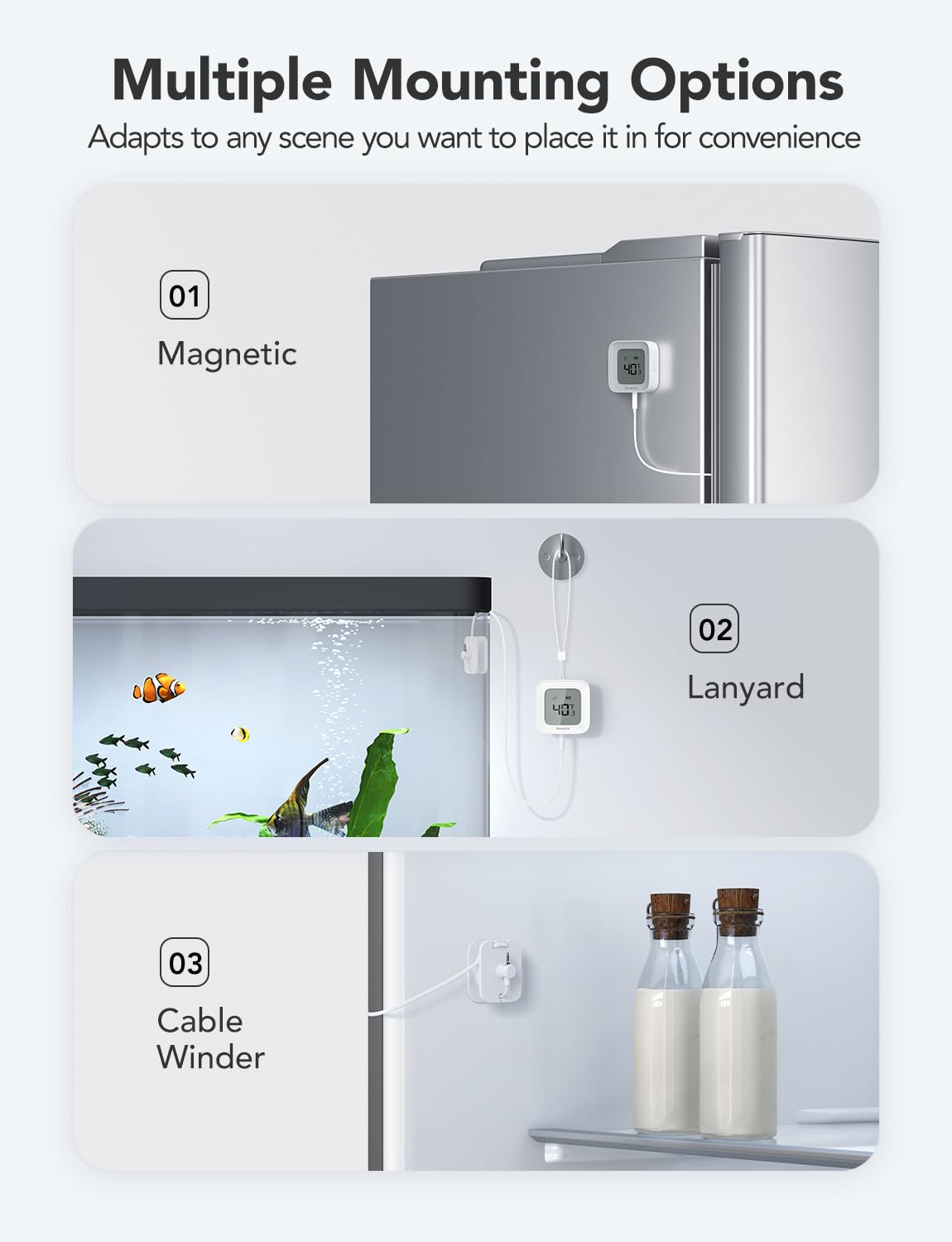 Bluetooth range with optional gateway for extended monitoring