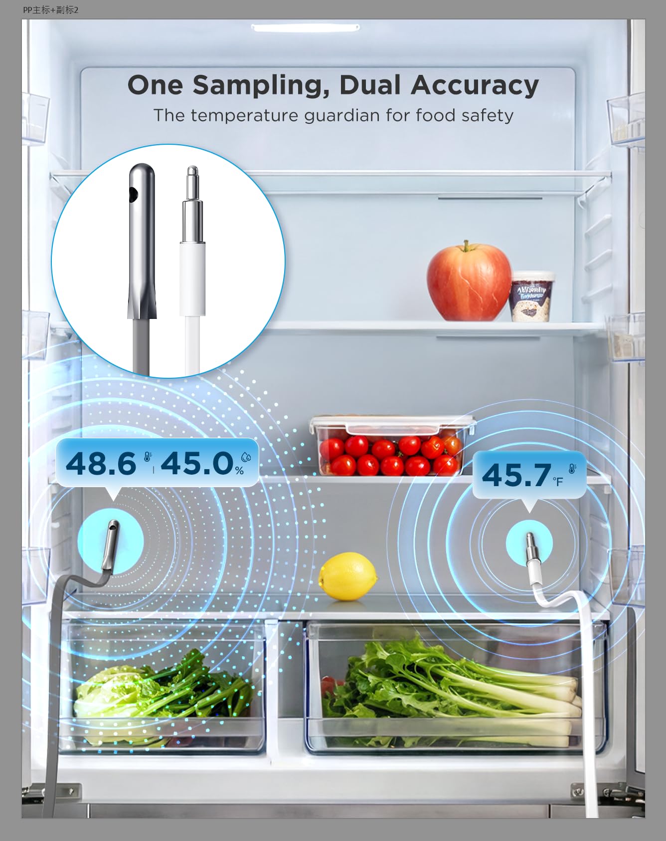 GoveeLife Freezer Pro anti-false alarm reduces nuisance alerts from door openings.