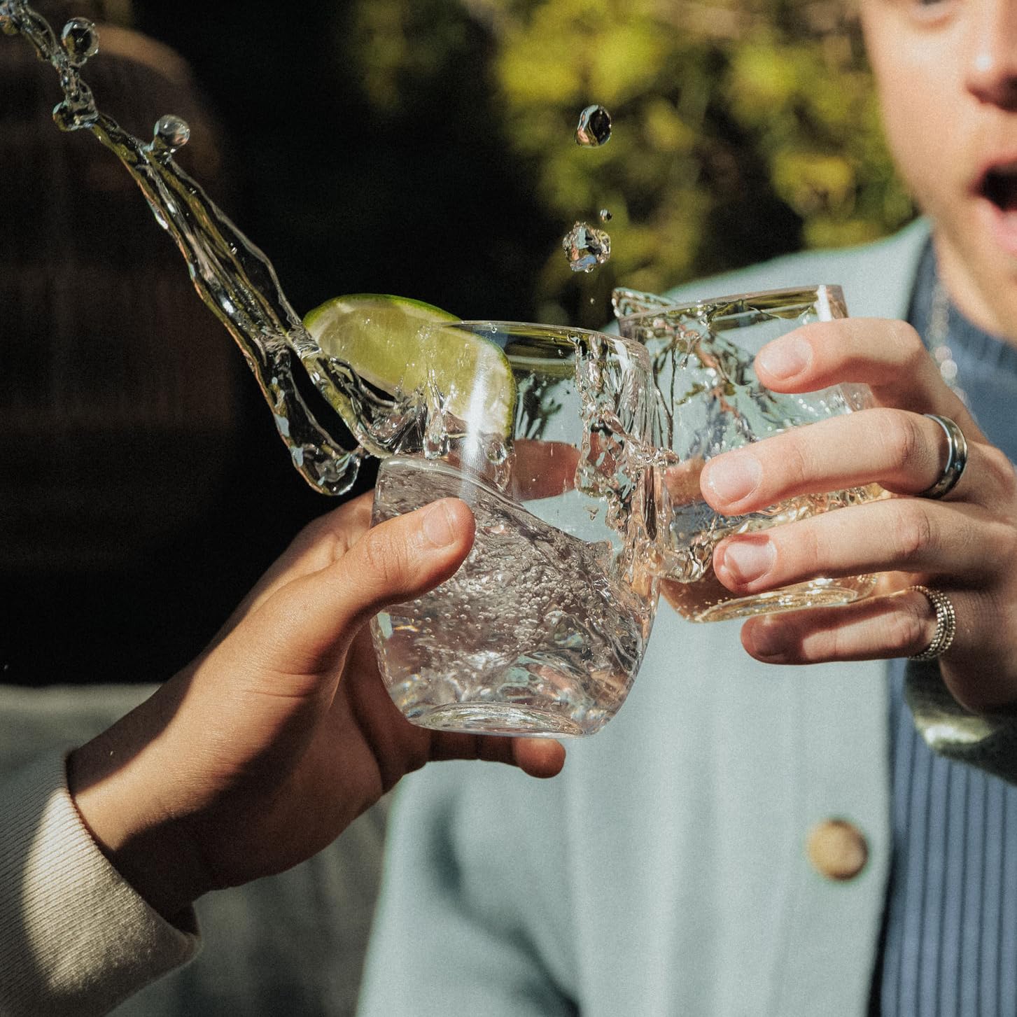 Govino dishwasher-safe glass for easy cleanup after gatherings.