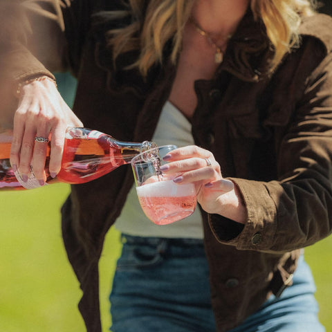 Made in the USA Govino glass supports domestic production.
